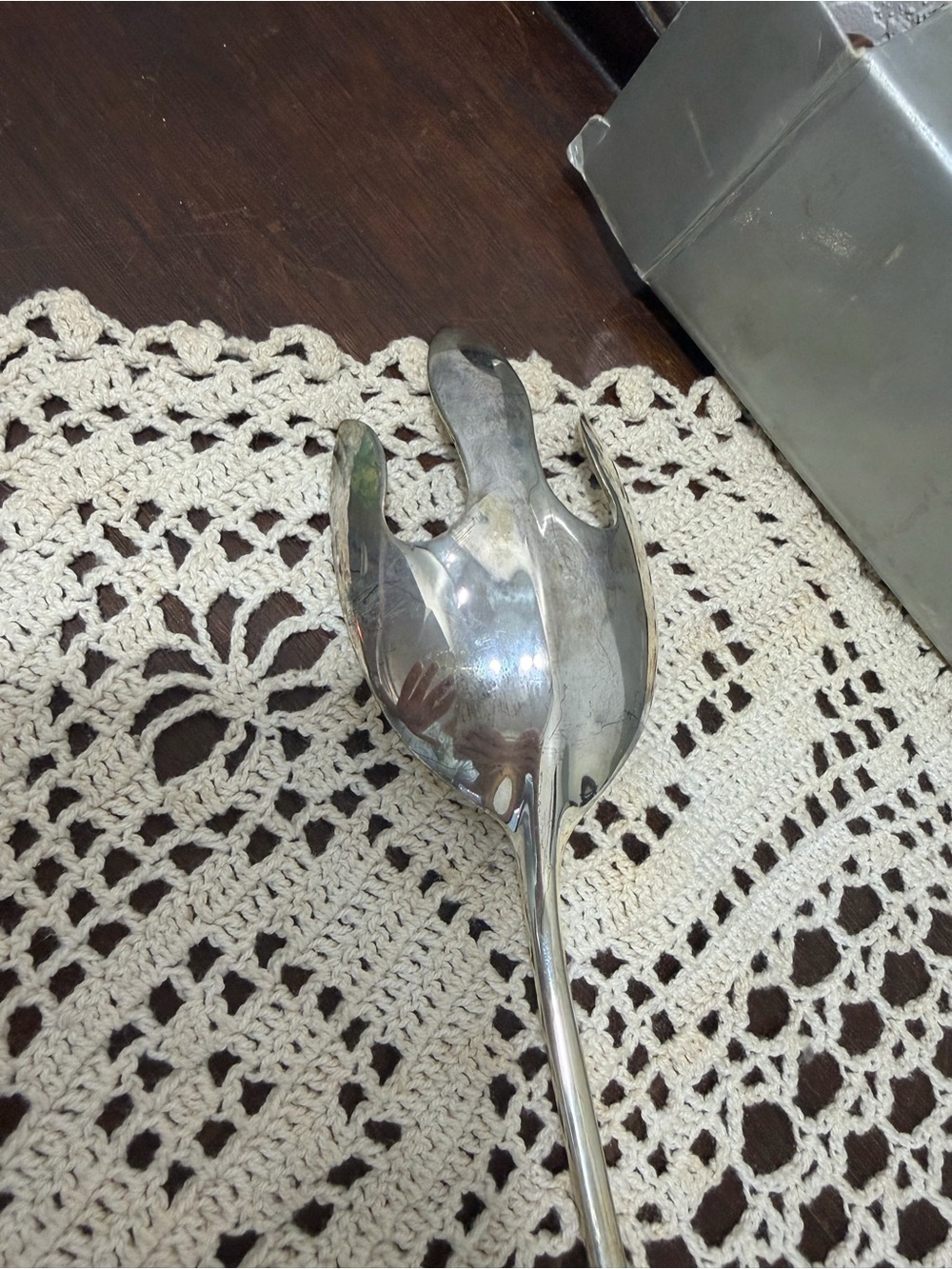 Vintage 1991 Royal Limited Silverplate Casserole Serving Spoon International Sil